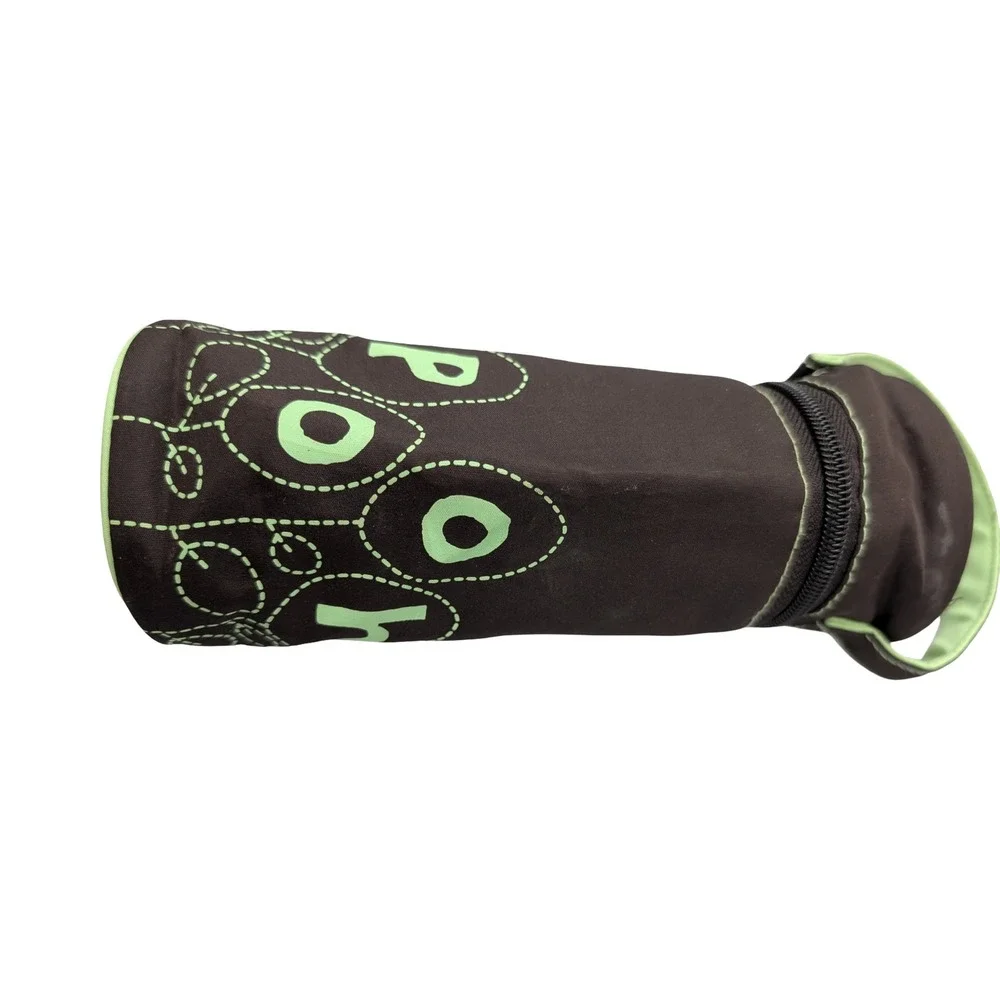 Disney Baby Winnie the Pooh Insulated Bottle Bag Brown Green Travel Carrier